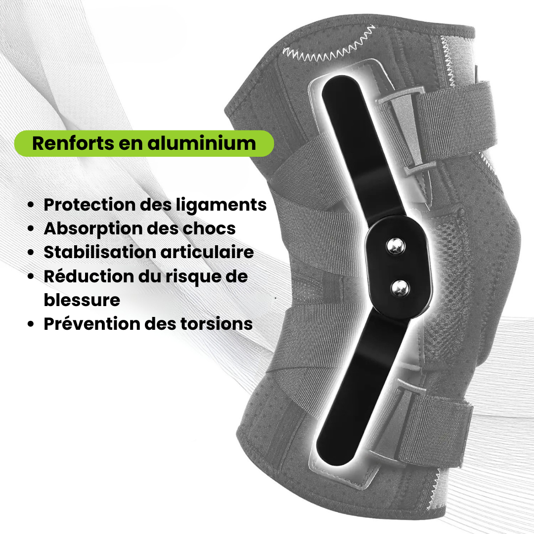 Genouillère Articulée avec Technologie Gel Pad | Titan-Force (1 acheté = 2 offerts)