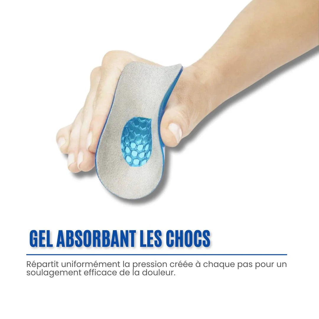 Talonnette Gel Tendinite d’Achille – Soutien Ciblé et Réduction de la Douleur