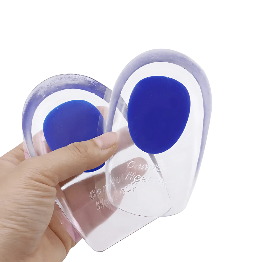 Talonnette en Silicone Confort Plus – Absorption des Chocs & Protection du Talon au Quotidien