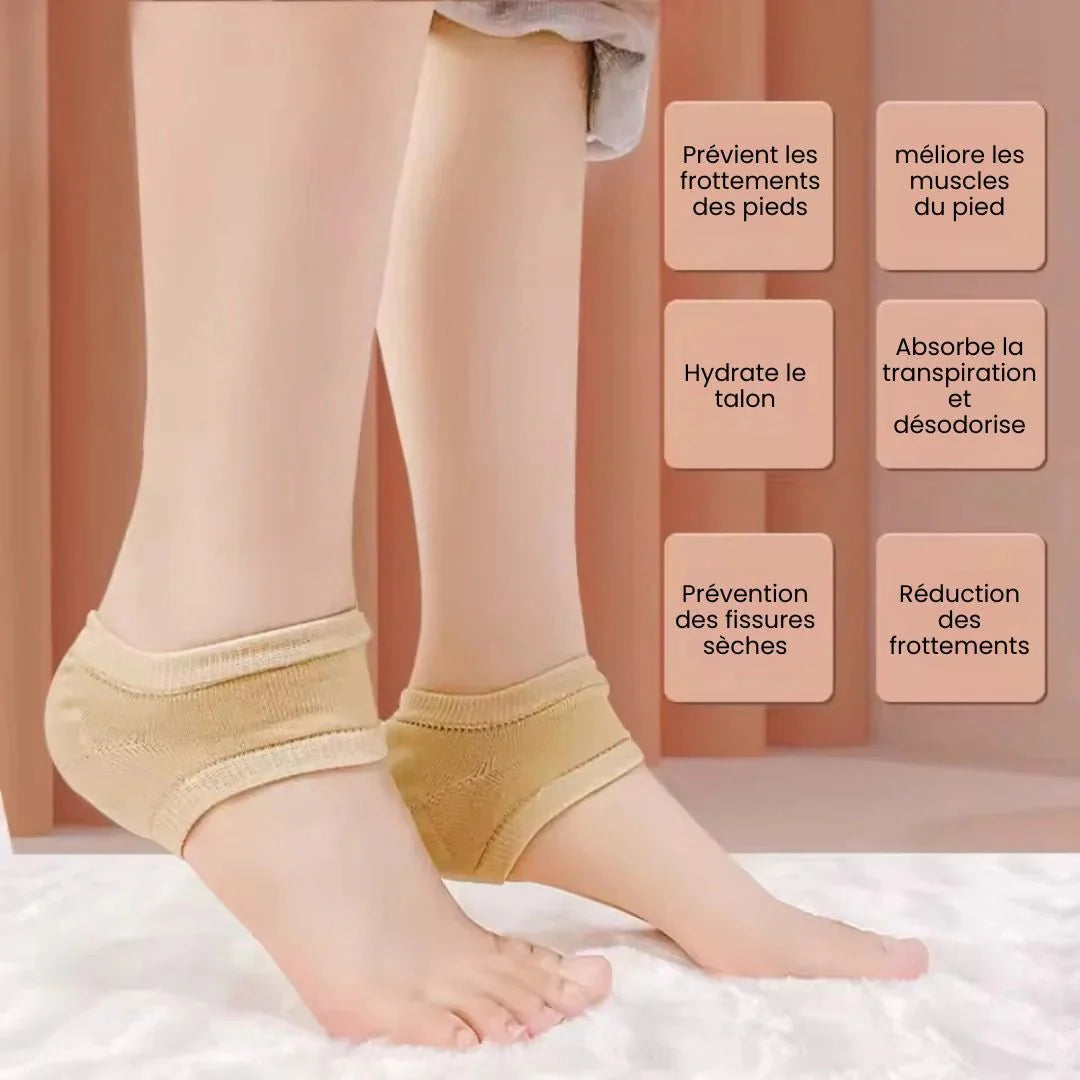 Talonnette en Gel Orthopédique – Soulagement Immédiat pour Douleur au Talon et Épine Calcanéenne