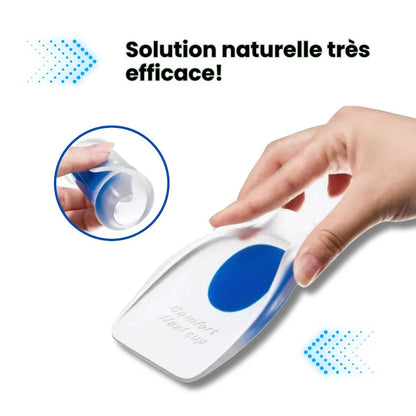 Talonnette en Silicone Confort Plus – Absorption des Chocs & Protection du Talon au Quotidien
