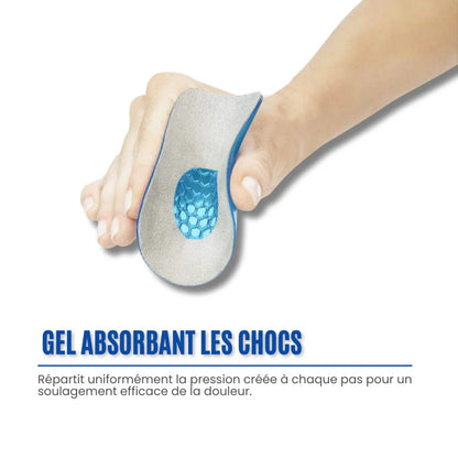 Talonnette Gel Tendinite d’Achille – Soutien Ciblé et Réduction de la Douleur